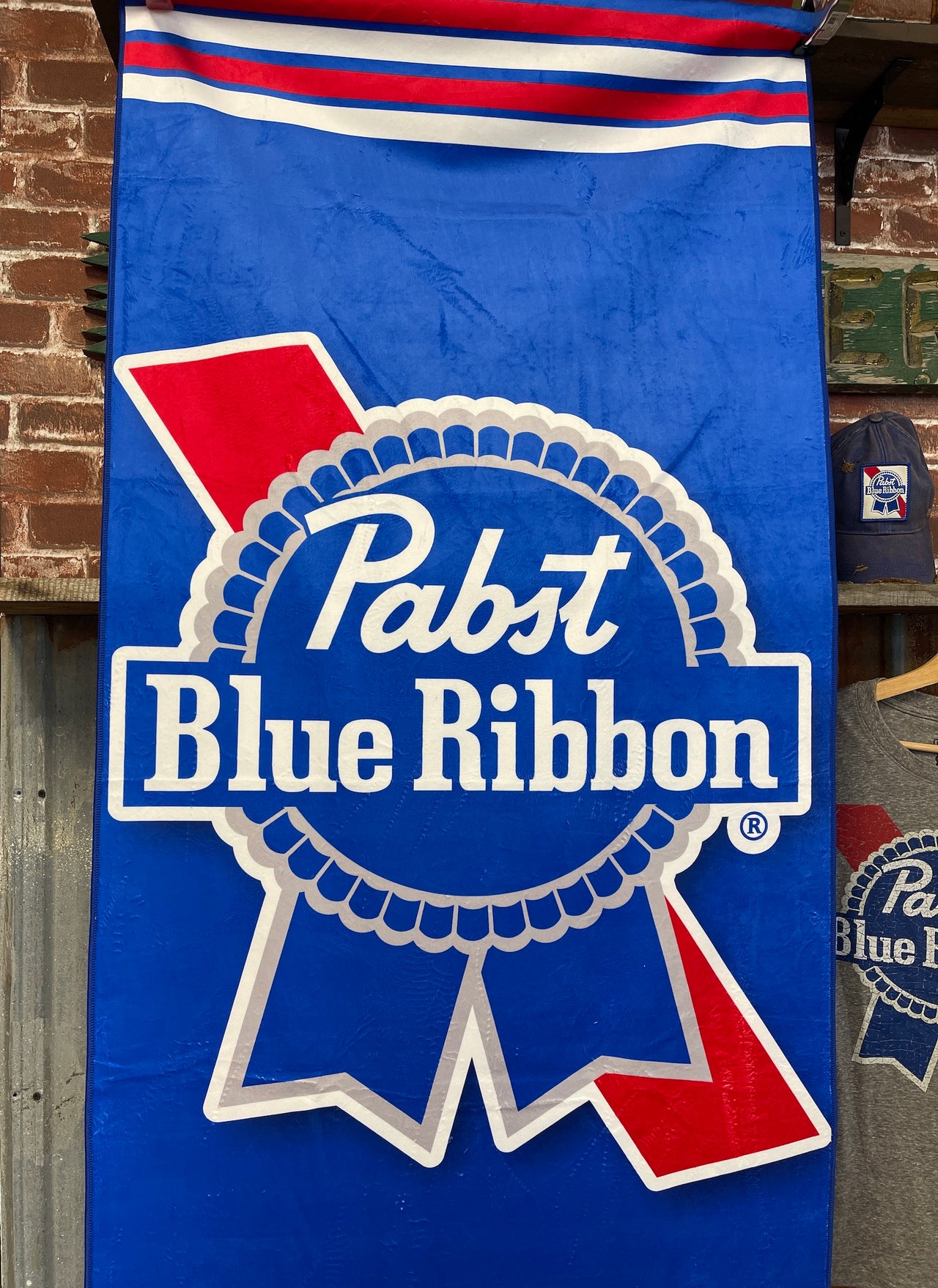 PBR Beach Towel Angry Minnow