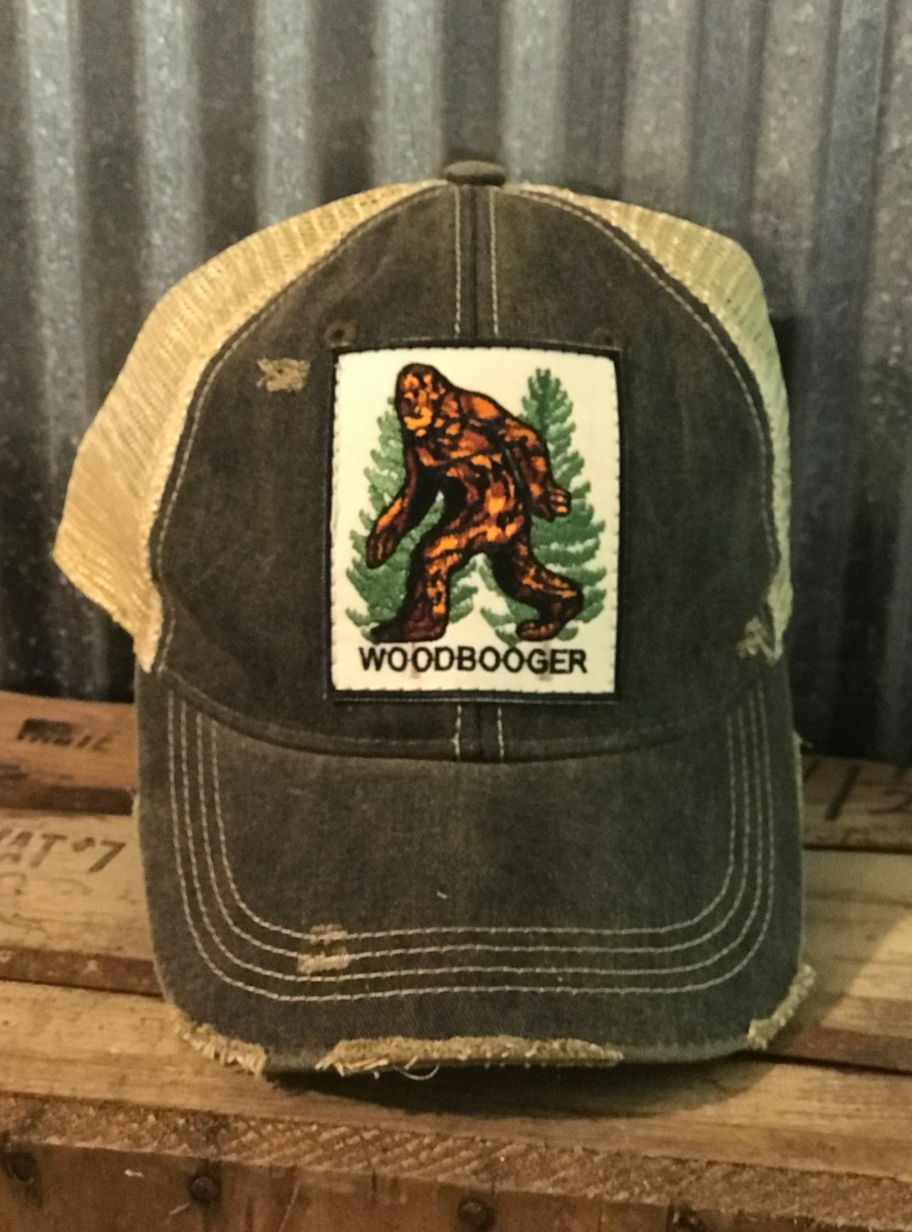 Cryptid Apparel Angry Minnow Vintage Bigfoot