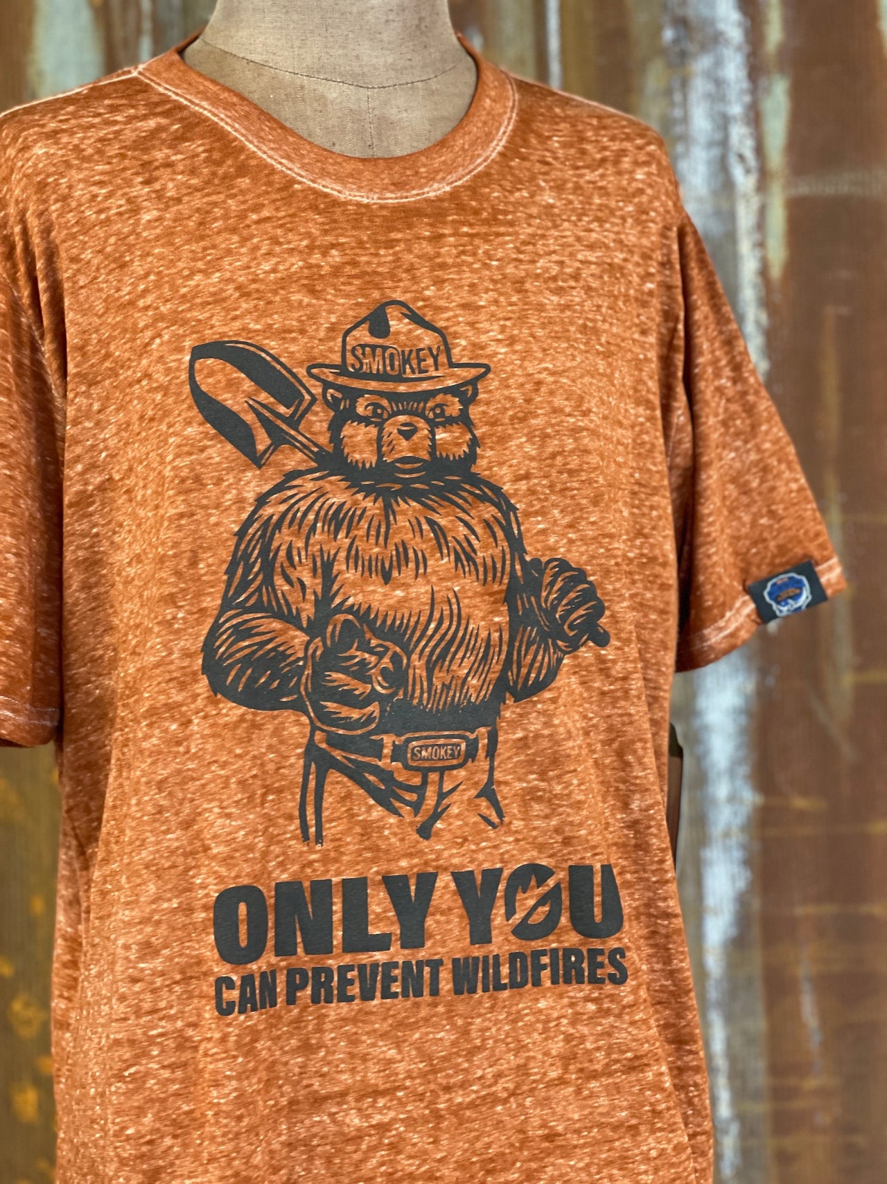 Smokey Tee- LUXE Rust CLEARANCE