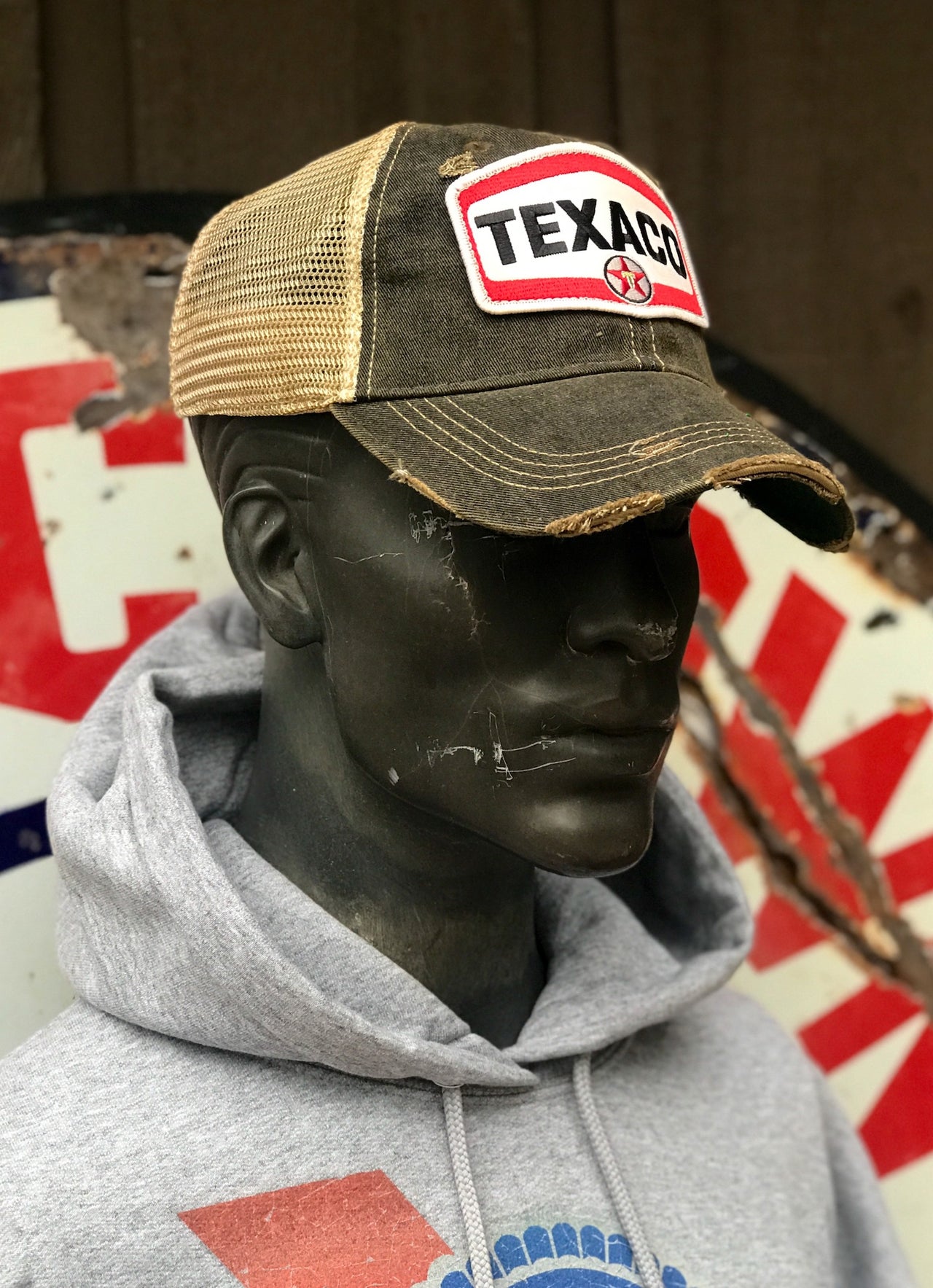 Texaco Distressed Baseball Cap