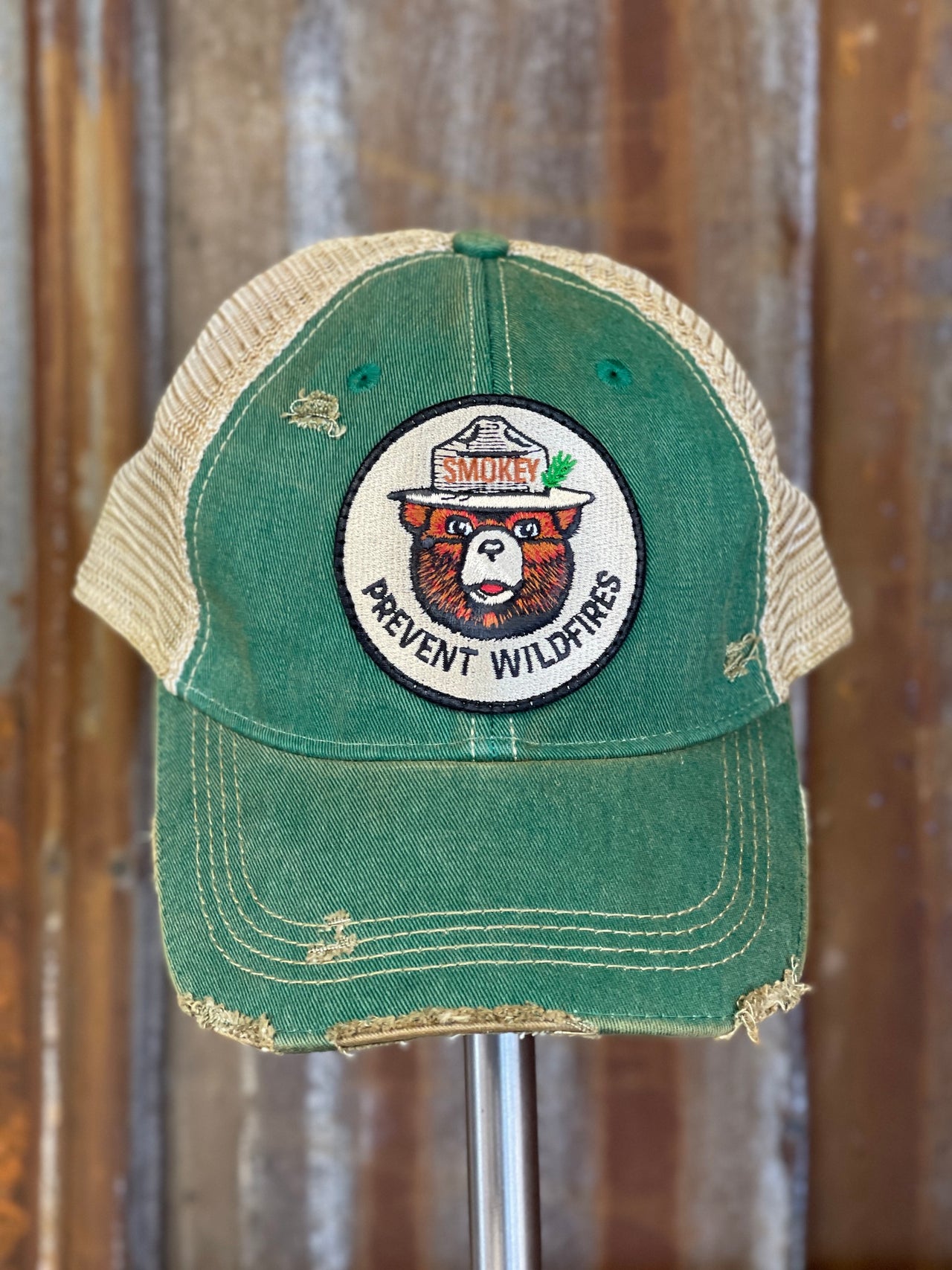 Smokey The Bear Retro Ball Cap 