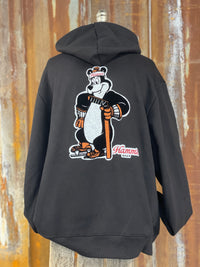 Thumbnail for Hamm's Hockey Bear Hoodie- Classic Black